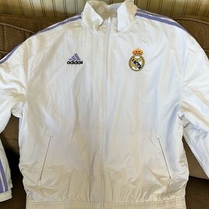 Adidas Real Madrid reversible jacket